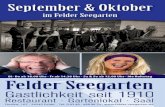 Felder Seegarten September - Oktober