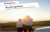 Autoplan Italien, Kroatien, Frankreich, Spanien März bis November 2013