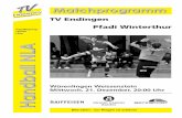 Matchprogramm vom 16. Dezember 2011