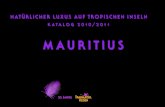 Trauminselreisen Mauritius Katalog 2010/2011