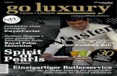 Luxus & Lifestyle Magazin go luxury - Muster
