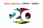 booklet 20 Jahre Gen Suisse