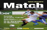FC St.Margrethen Match-Heft 5/12