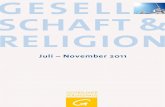 Neuerscheinungen Gesellschaft und Religion Herbst 2011