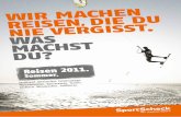 SportScheck Reisen Sommer 2011