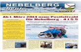 Nebelberg  Dezember 2013 ÖVP Gemeindezeitung