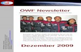 ÖWF Newsletter Dezember 2009