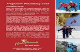 Naturfreunde Vorarlberg Programm 2009
