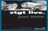 stgt live. Folder - Ausgabe Juni 2009