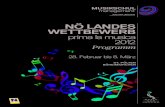 Programm NÖ Landeswettbewerb prima la musica 2012