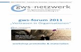 GWS Forum 2011 als Open Space Conference