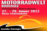 MOTORRADWELT BODENSEE 2012 | Aussteller-Unterlagen