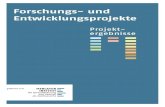 Projektatlas - Forschungs- und Entwicklungsprojekte
