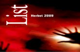 List Hardcover Vorschau 2HJ2009