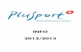 PluSport Info 2012-2013