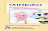 Mit Osteoporose Leben Osteoporose "Manifeste"