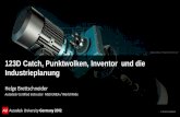 AU 2012 Germany : 123D Catch, Punktwolken, Inventor  und die Industrieplanung