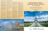 Vhs-Ortenau Studienreise Paris