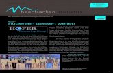Hochfranken Newsletter August 2012