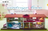 Vintage Love: Ein altes Puppenhaus neu gestalten