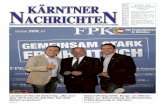 Kärntner Nachrichten - Ausgabe 20.2011