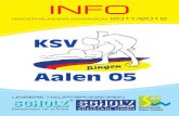 KSV Aalen 05 :: Saisonbroschüre 2011