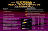 Flyer PEKA-AQUAsynt Pro ®