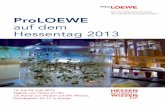 ProLOEWE auf dem Hessentag 2013