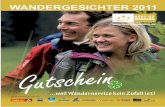 Best of Wandern Broschüre Wandergesichter