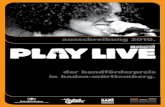 Play Live Ausschreibung 2010