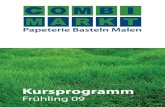 Combi Markt Kursprogramm Frühling 2009