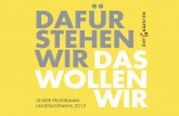 ÖVP Kärnten Wahlprogramm 2013