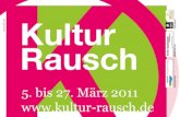 Programm Kultur-Rausch 2011