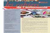 Cahiers de l'autonomie n02 - Ernährung