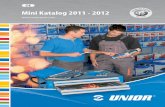 Unior Mini Katalog DE 2011-2012