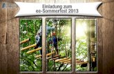 Einladung zum ee-Sommerfest 2013