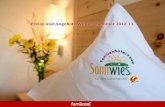 Preisliste Hotel Sonnwies
