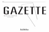 Gazette white paper hilda design matters