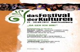 Festivalzeitung - Das Festival der Kulturen 2012