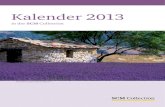 Kalender 2013 in der SCM Collection