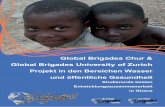 Global Brigades Chur Broschüre 2014 Projekt in den Bereichen Wasser und öffentliche Gesundheit