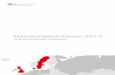 Marketingaktivitäten Großbritannien-Dänemark-Schweden 2014