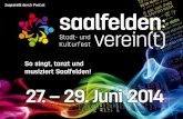 Saalfelden Verein(t) 2014 Folder