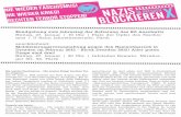 Flyer "Mobilisierung gegen den Naziaufmarsch in Dresden 2012"