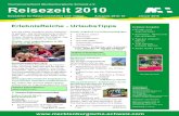 2010 Newsletter für Reisemittler und -veranstalter