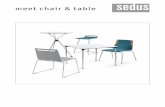 Meet chair table von Sedus