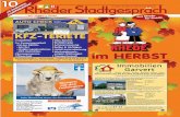 Rheder Stadtgespräch - Ausgabe 10/2011 für den Monat Oktober 2011