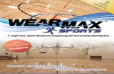WEARMAX® Sports Katalog / Folder 2011