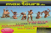 max-tours.de Katalog 2014