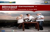 Infobroschüre und Unterkunftsverzeichnis Römerland Carnuntum-Marchfeld 2013